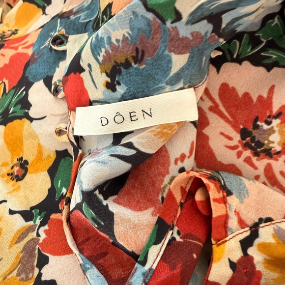 RARE Doen Musetta Dress in silk, S never worn perfect cond. price as marked OBO - Picture 5 of 7